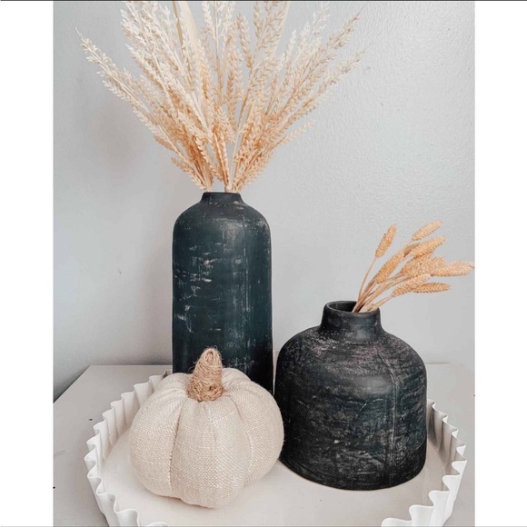Hearth & Hand Magnolia 4" Dark Gray
Distressed Ceramic Distressed Vase - Picture 2 of 7